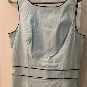 Express womens' light blue sleeveless dress with spandex size 13-14